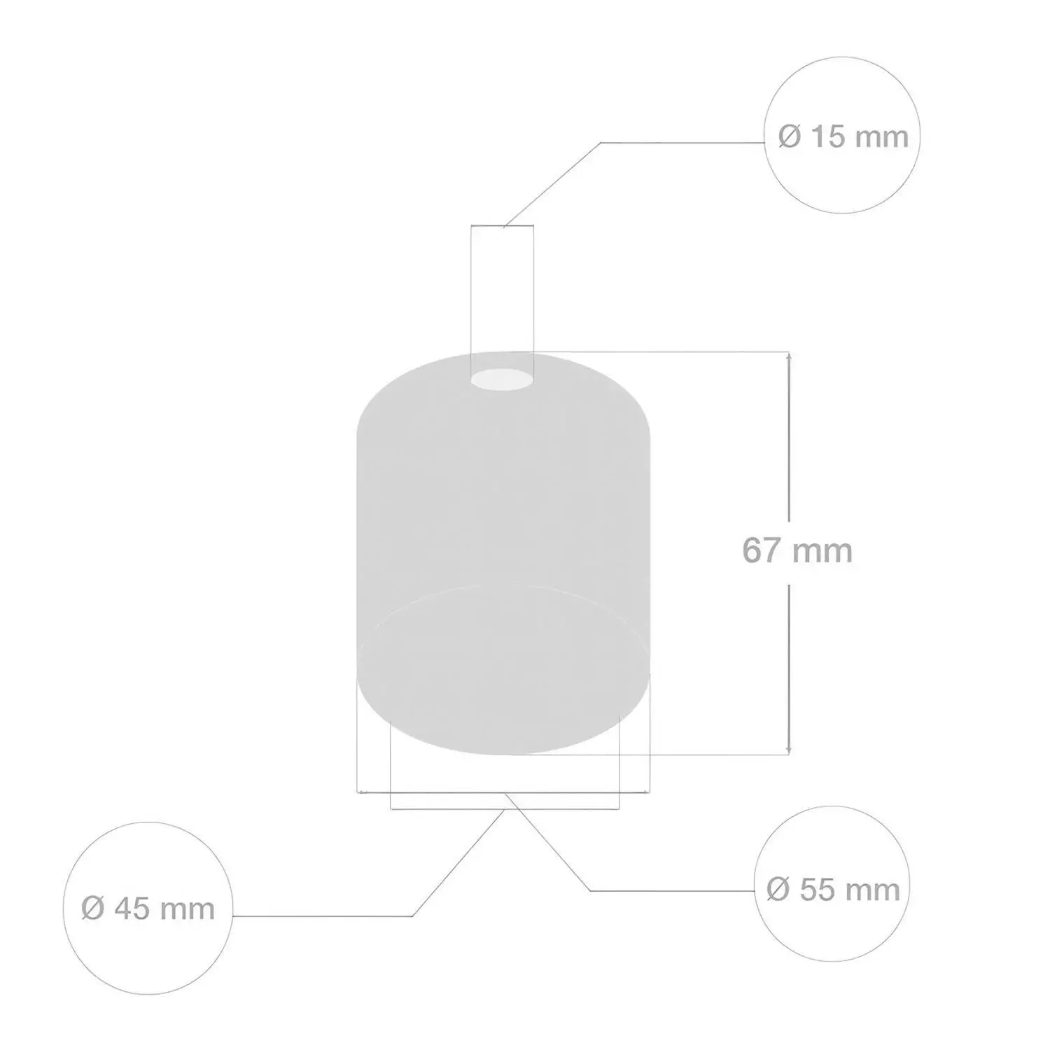 Keramische E27 fittinghouder kit