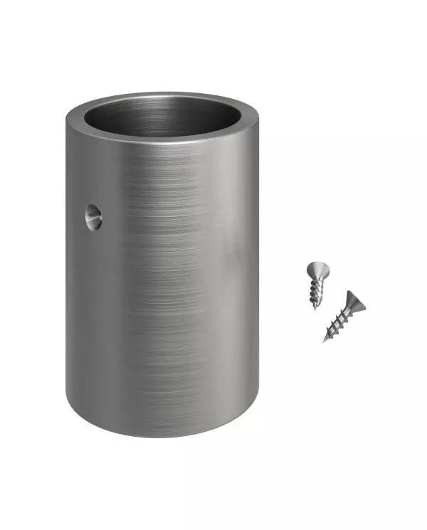 Verzinkte metalen aansluitdop voor 20 mm. Creative-Tube, inclusief accessoires