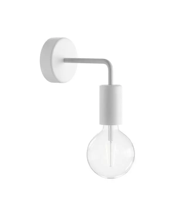 Fermaluce EIVA ELEGANT met L-vormige arm, rozet en waterproof IP65 fitting