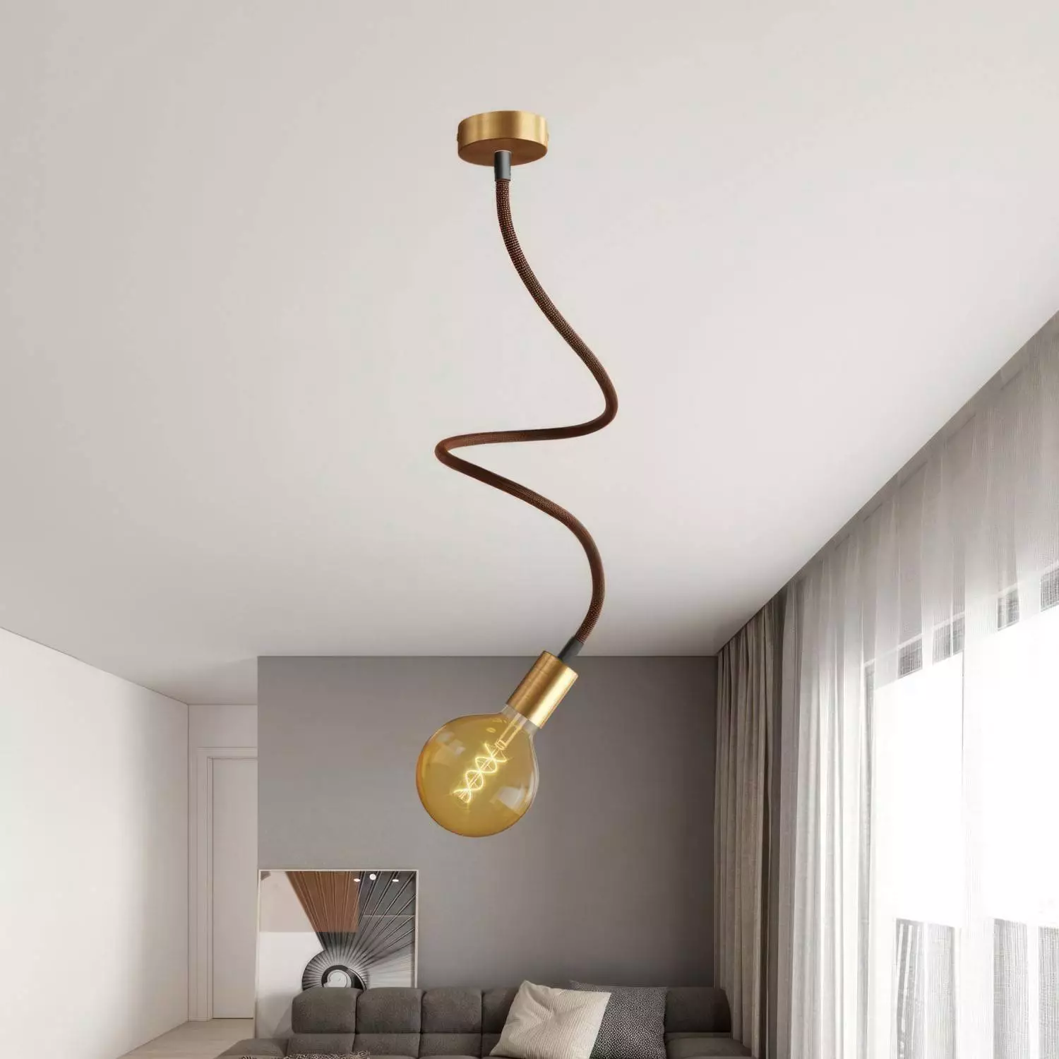 Creative Flex 90 cm wand- en plafondlamp