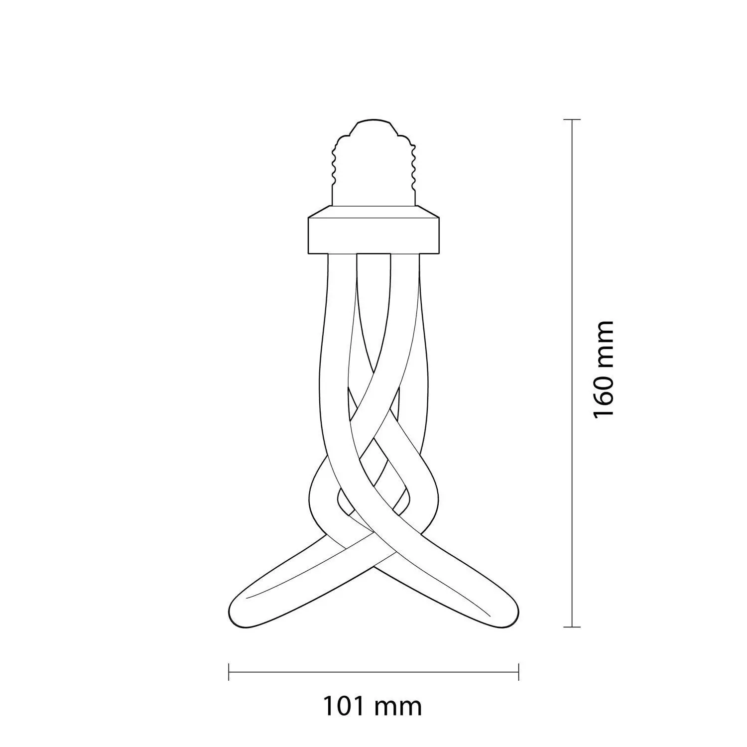 LED Lamp Plumen 001 6,5W E27 Dimbaar 3500K