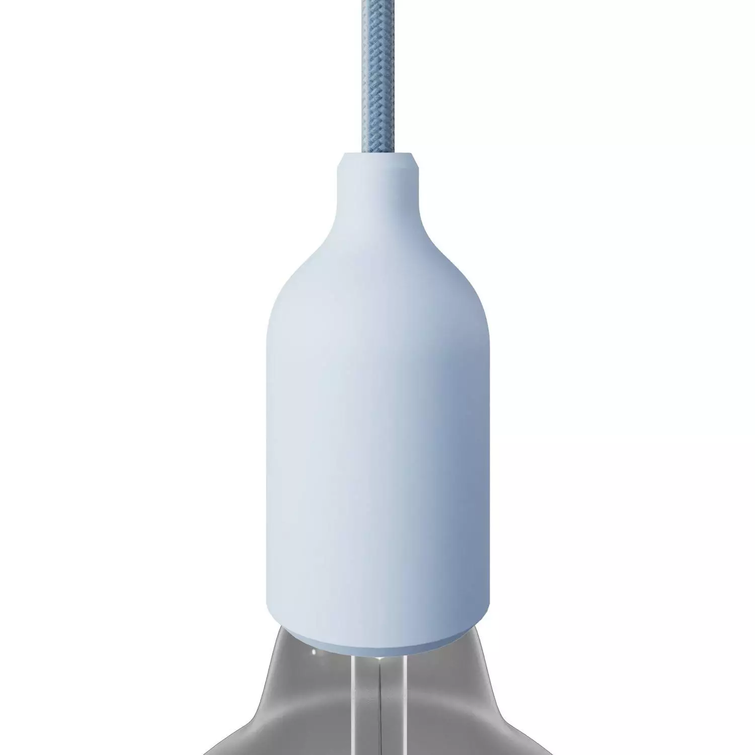 Silicone E27 lamphouder kit met verborgen kabelklem