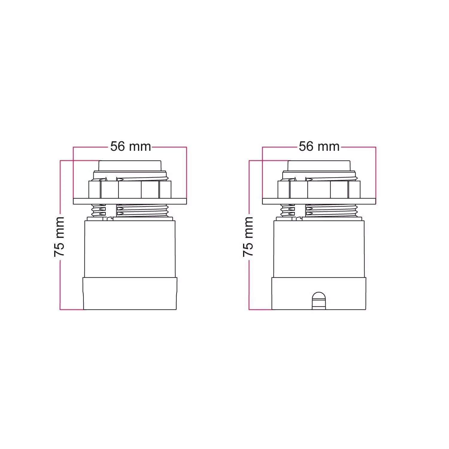 Spostaluce Kit met E27 lamp fitting voor lampenkap