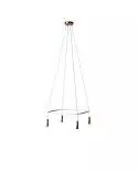 4 Pendels Cage P-Light Lamp