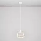 Hanglamp met transparante kegelvormige Ghost bol