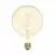 LED Gouden LED Carbon Filament lamp C07 Gebogen Spiraal Globe G125 4W E27 Dimbaar 1800K