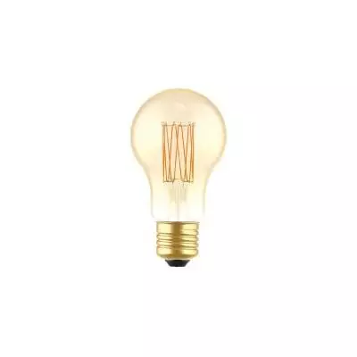 LED Gouden LED Carbon filament lamp C53 Drop A60 7W E27 Dimbaar 2700K