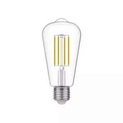 LED heldere Edison gloeilamp ST64 7W 806Lm E27 2700K Dimbaar - T02