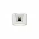 LED lamp in helder glas Ghost Line Inliggende Donut 120x90 6W 500Lm E27 2200K Dimbaar - G03