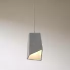 Spider - 2 lichts-meervoudige hanglamp, Made in Italy, compleet met strijkijzersnoer en betonnen lampenkap