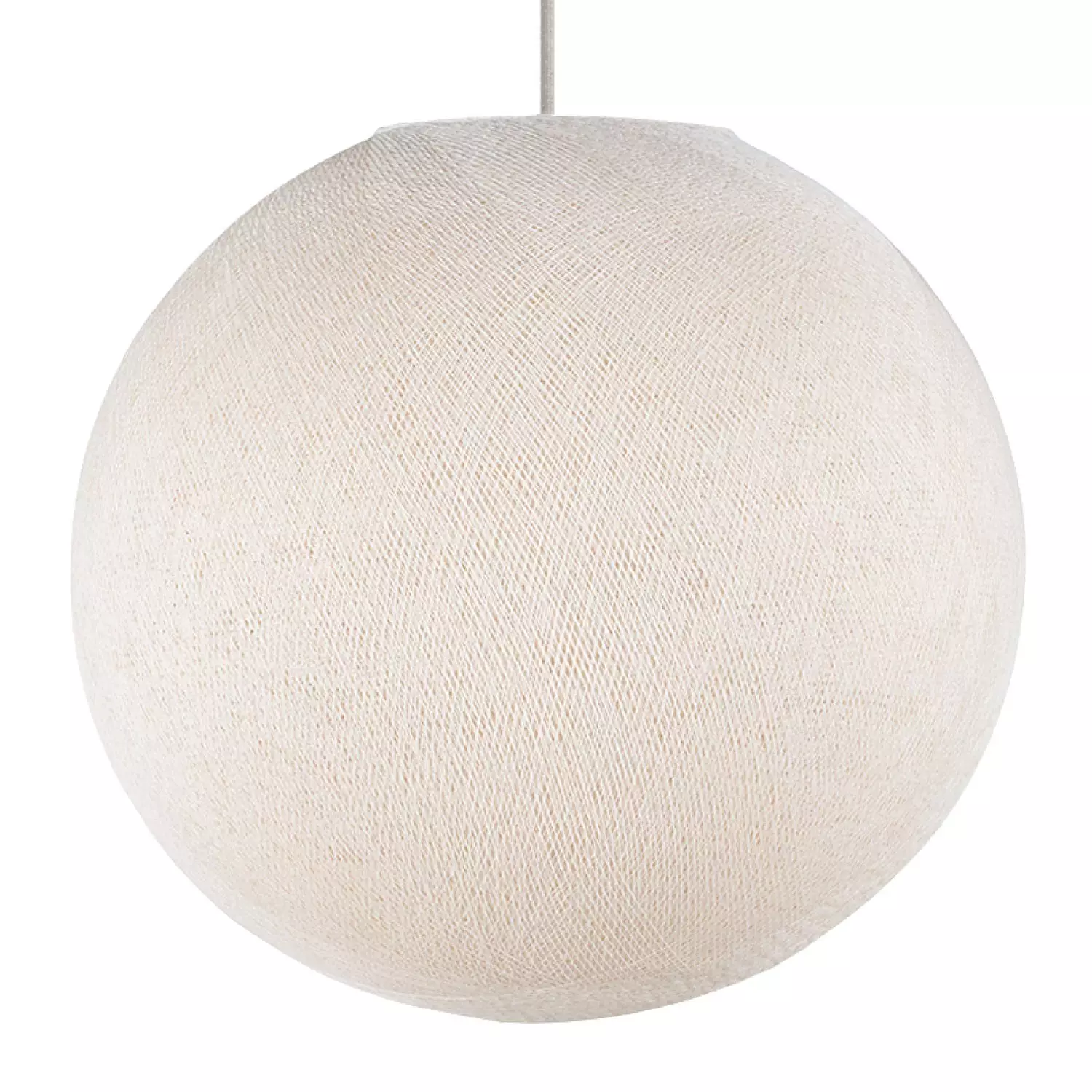 Hanglamp met handgemaakte Sphere Lampenkap