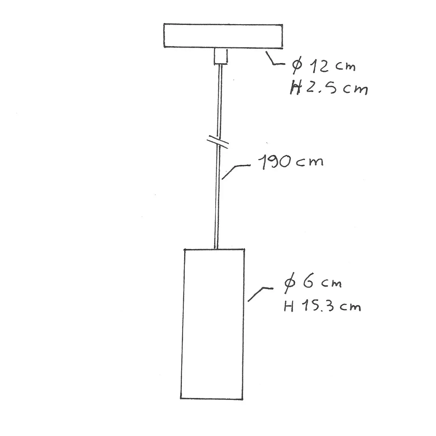 Hanglamp  met textiel kabel, Tub-E14 lampenkap en metalen afwerking