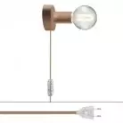 Spostaluce houten lamp