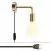 Spostaluce metalen lamp met gebogen arm