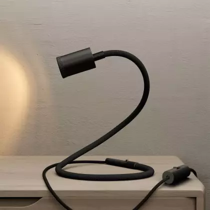 GU1d-one flexibele lamp zonder voet met mini LED-spot