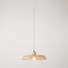 Track lamp met raffia lampenkap Moorea