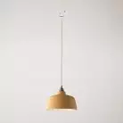 Hanglamp met Coppa kap en railadapter