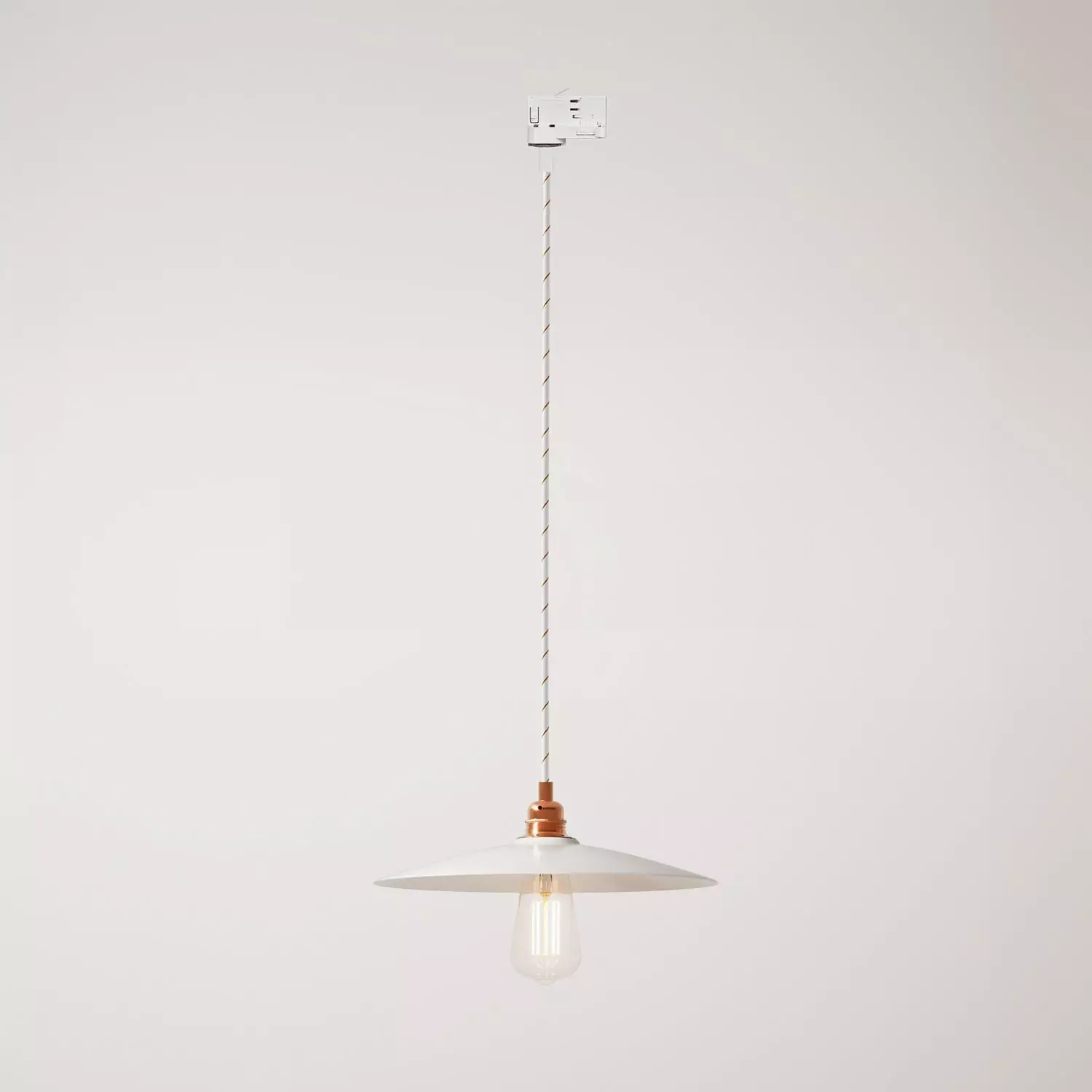 Hanglamp met keramische Piatto kap