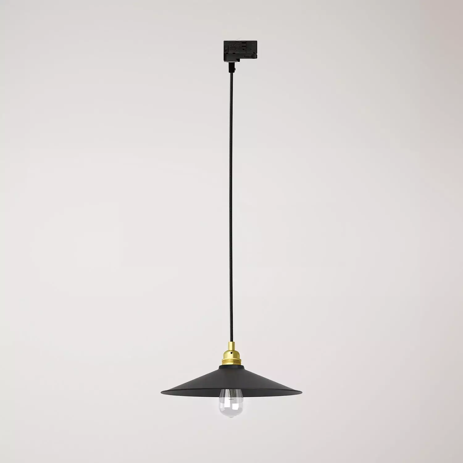 Hanglamp met Swing kap voor rails