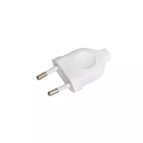 White Plug 2.5A, 2-pole