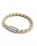 Bracelet with Matt silver magnetic clasp and RD53 cable