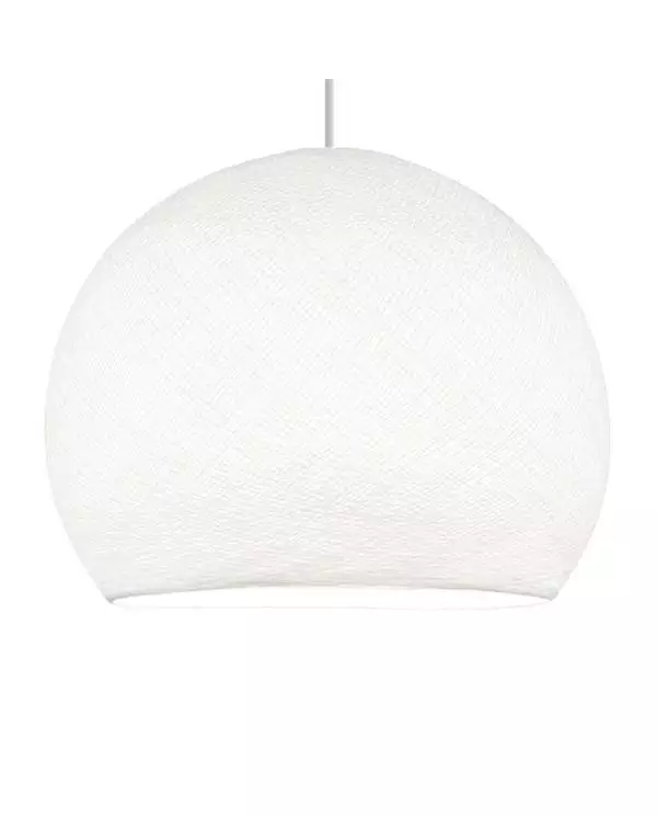 Hanglamp met hangemaakte Dome Lampenkap