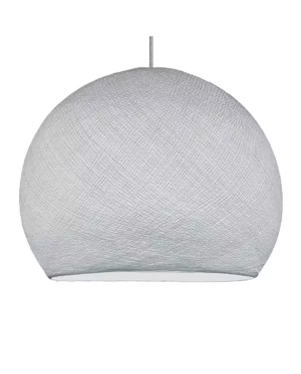 Hanglamp met hangemaakte Dome Lampenkap