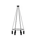 6 Pendels Cage Tub-E14 Lamp