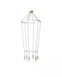 6 Pendels dubbele Ring Cage P-Light Lamp