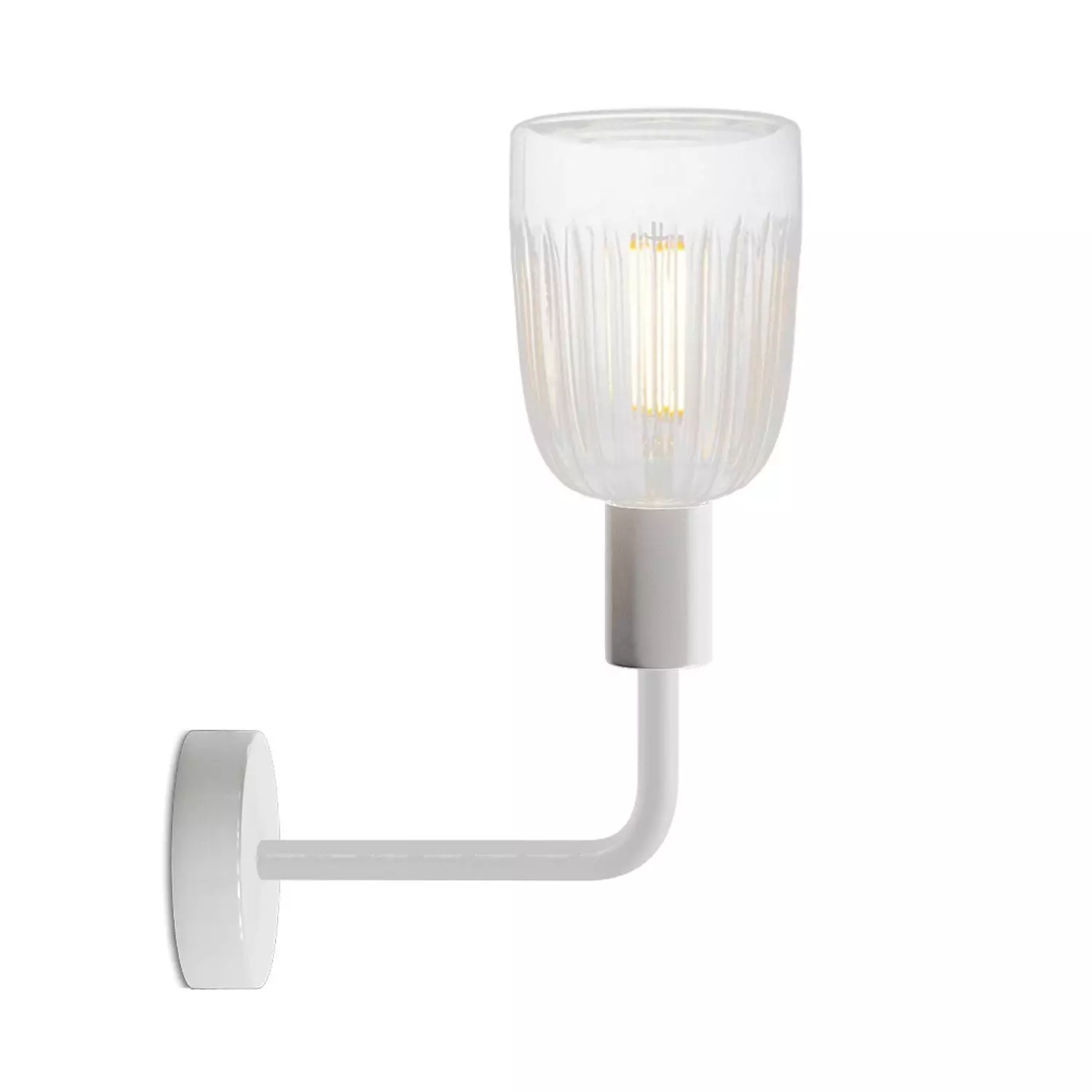 Fermaluce Elle metalen lamp met kristallen LED lichtbron